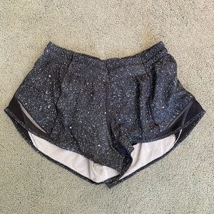 lululemon Hotty Hot Shorts in Speckled Print